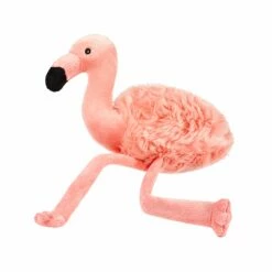 Fluff & Tuff Lola Flamingo Plush Dog Toy - 18in