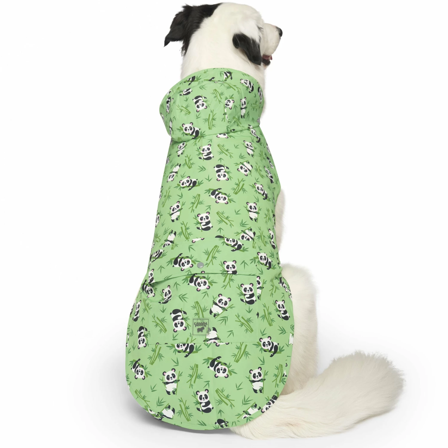 Canada Pooch Pick Me Poncho - Pandas - Image 3