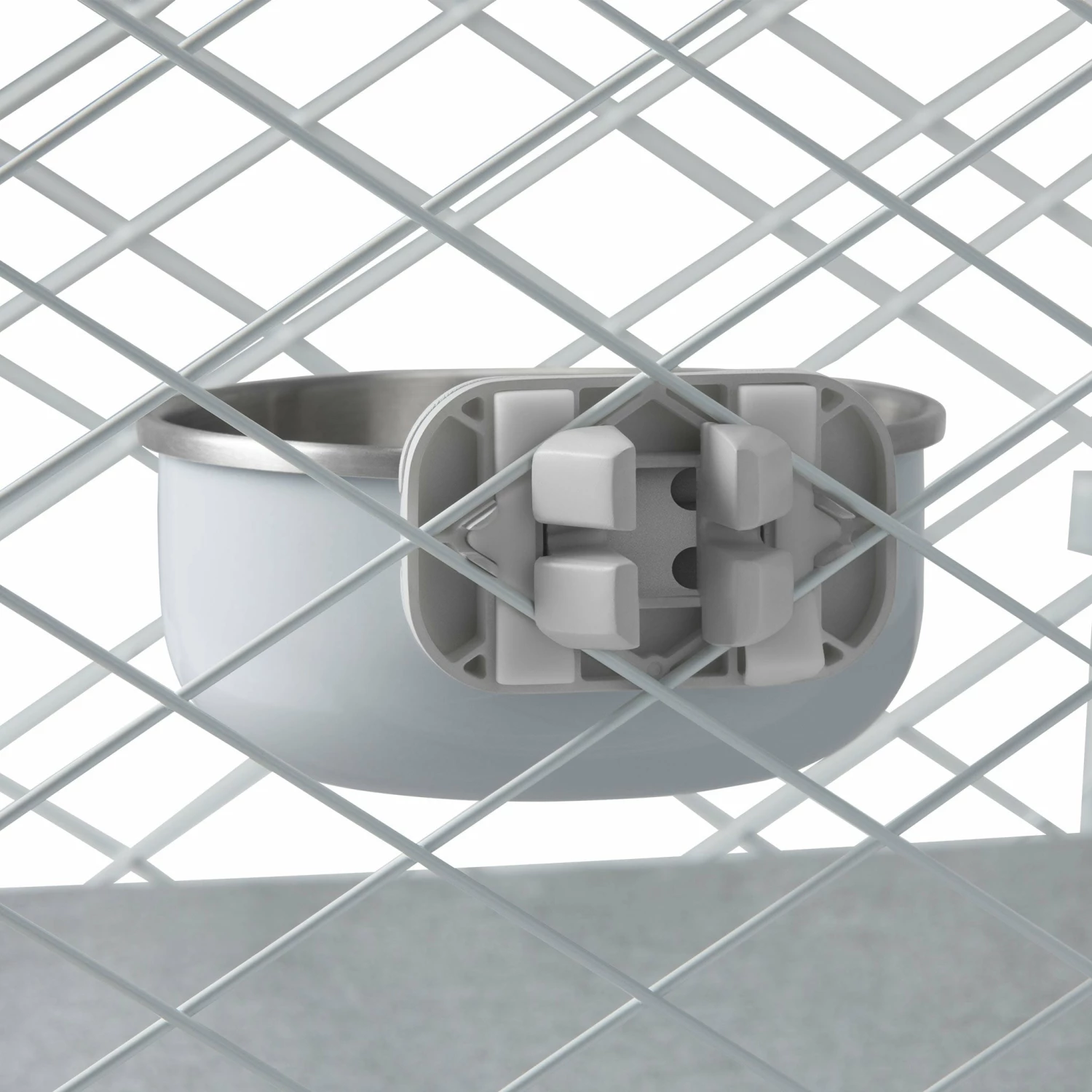 Diggs Universal Crate Bowl & Clip - Ash - Image 2