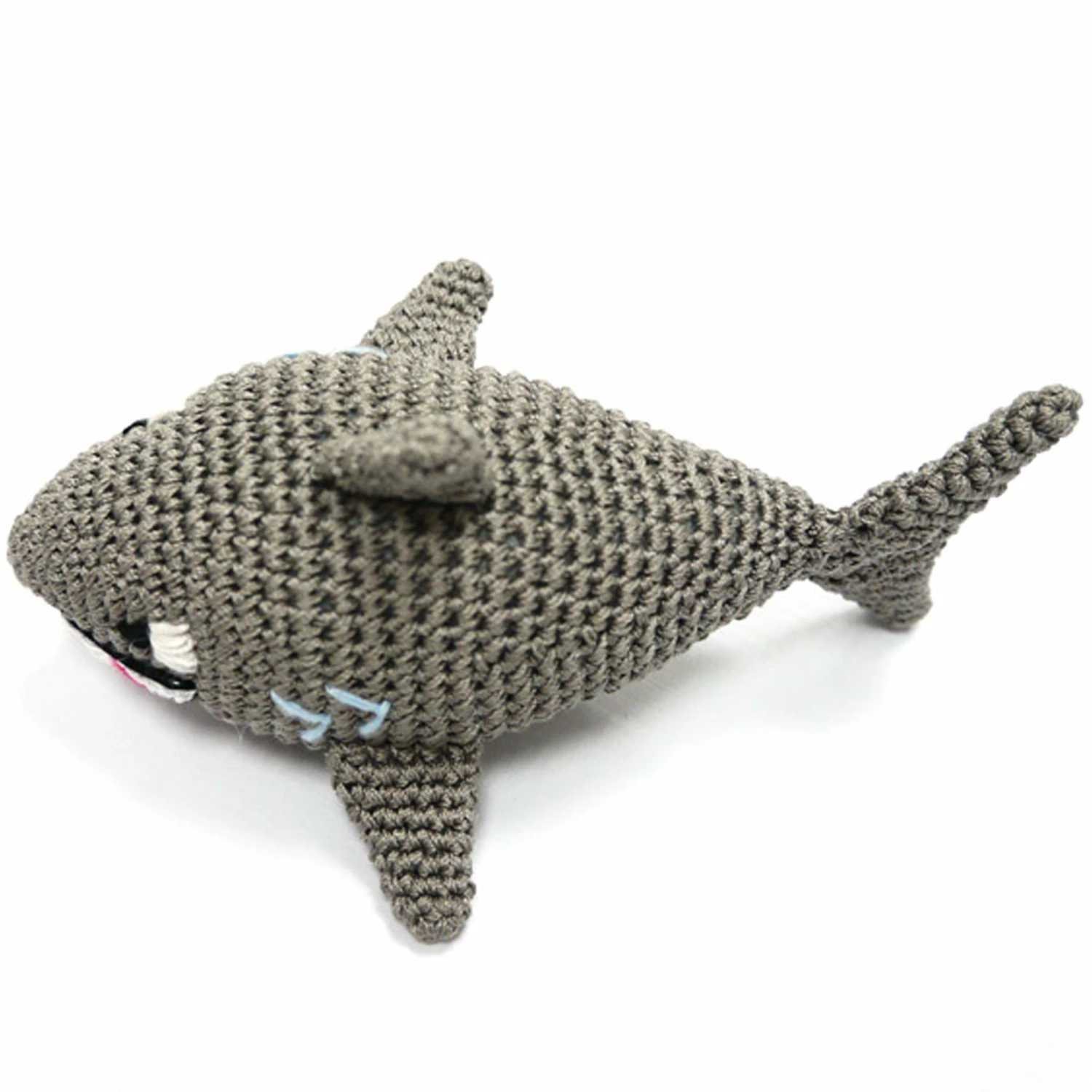 Dogo Pet Fashions Pawer Squeaky Toy - Shark - Image 3