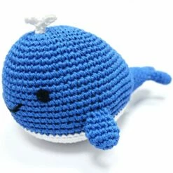 Dogo Pet Fashions Pawer Squeaky Toy - Whale