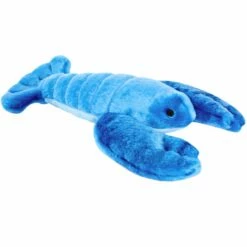 Fluff & Tuff Lucky Lobster Dog Toy - Blue