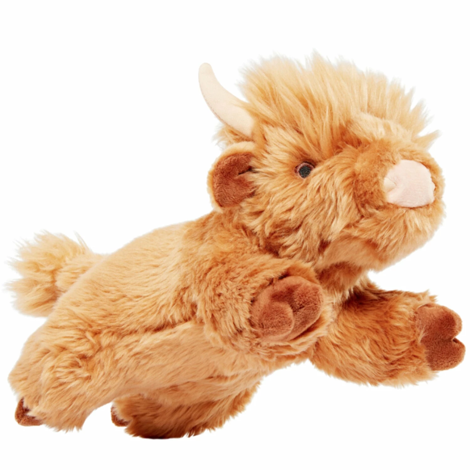Fluff & Tuff Shaggy Cow Dog Toy - Image 2