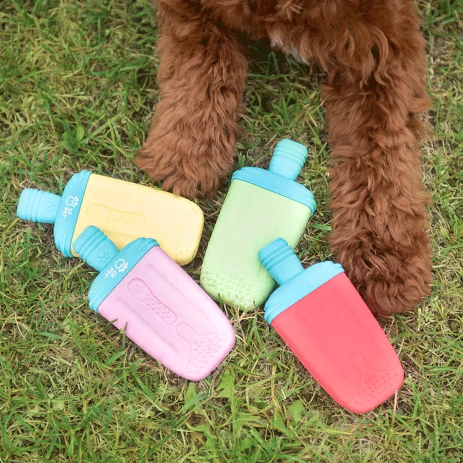 GF Pet Lime Ice Popsicle Cooling Toy - Image 2