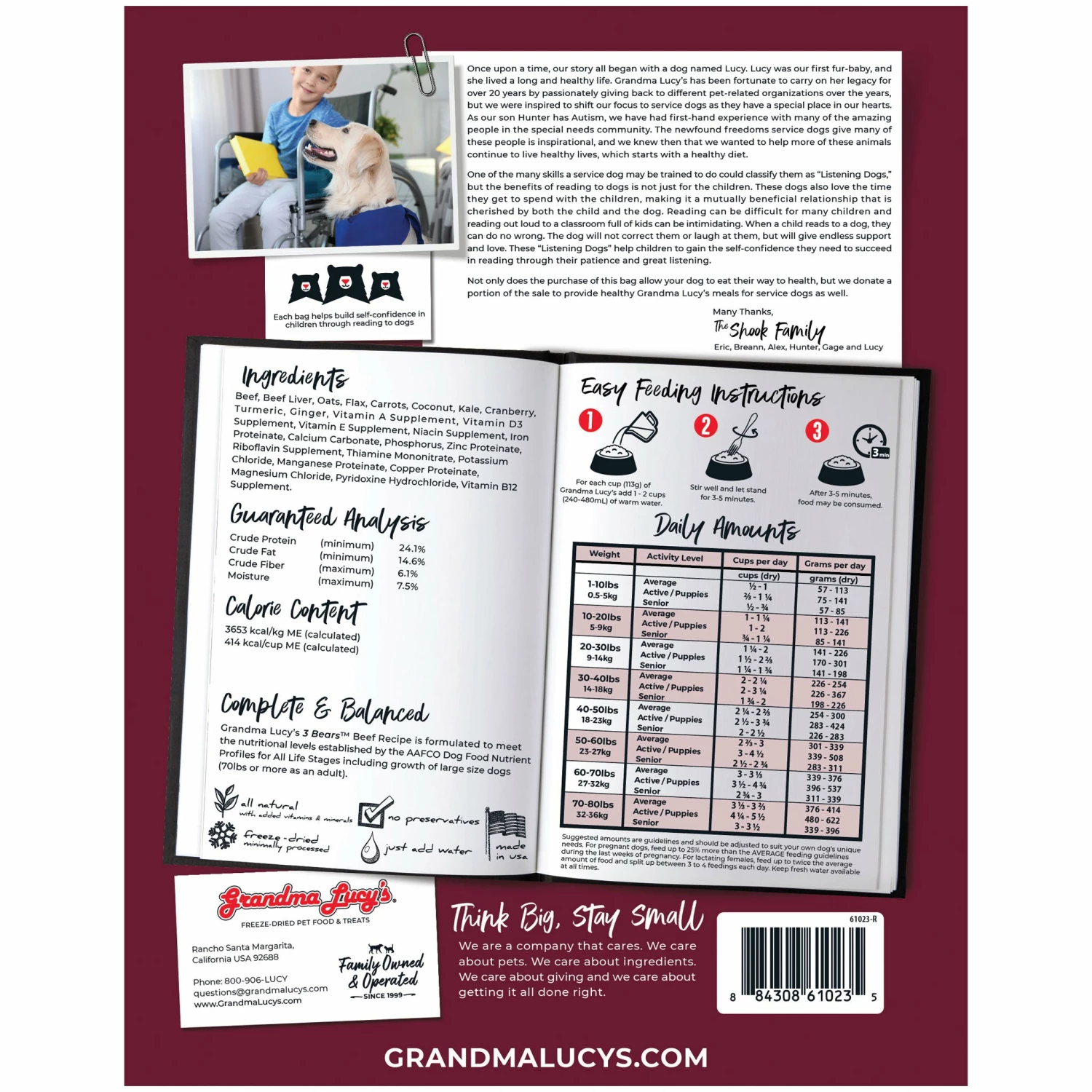 Grandma Lucy's 3 Bears Dog Beef - Image 4