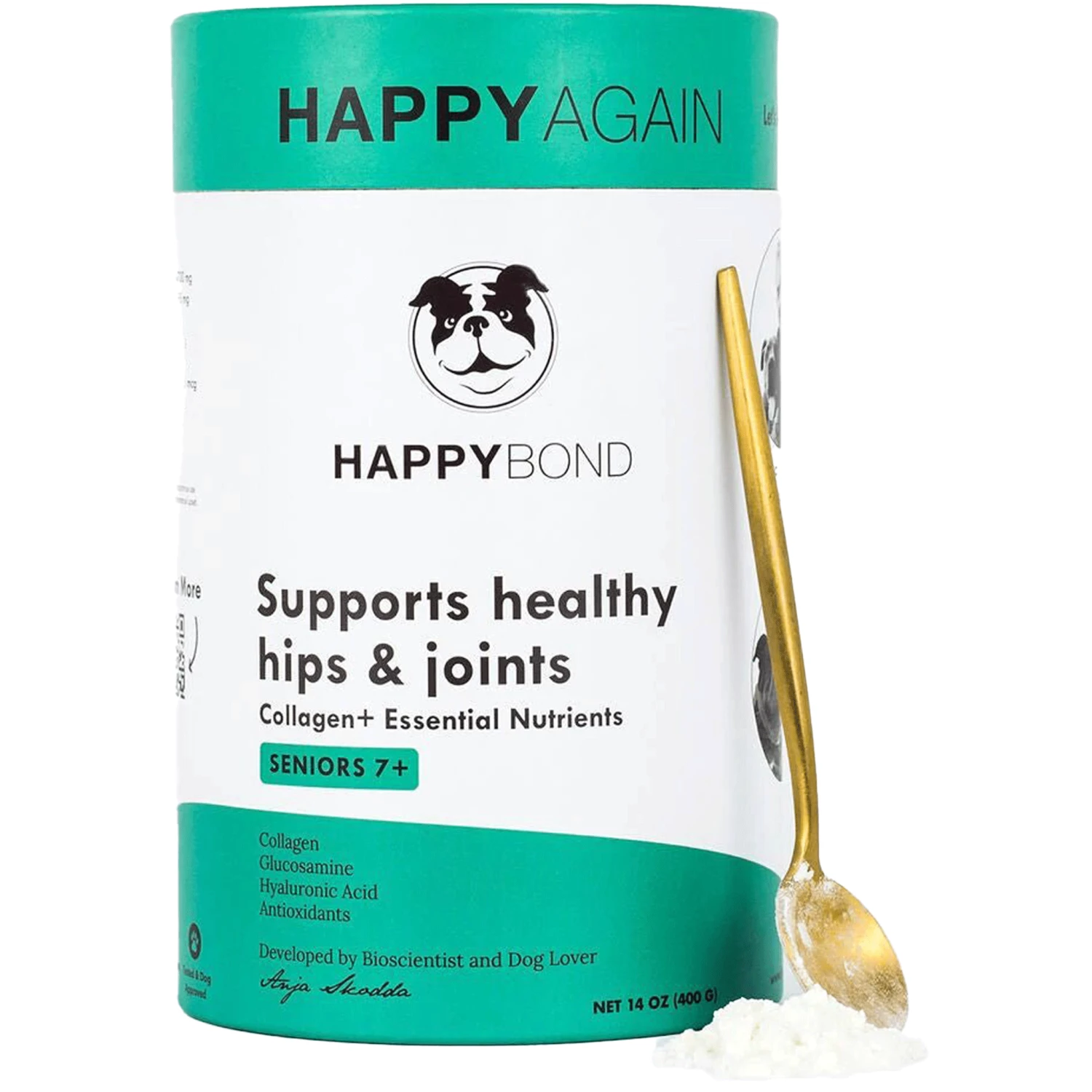 Happy Again Hip & Joint Dog Supplement - 14 Oz