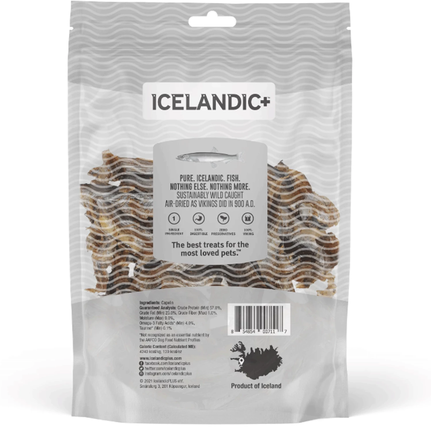 Icelandic+ Whole Capelin & Pieces Dog Treats - Image 2