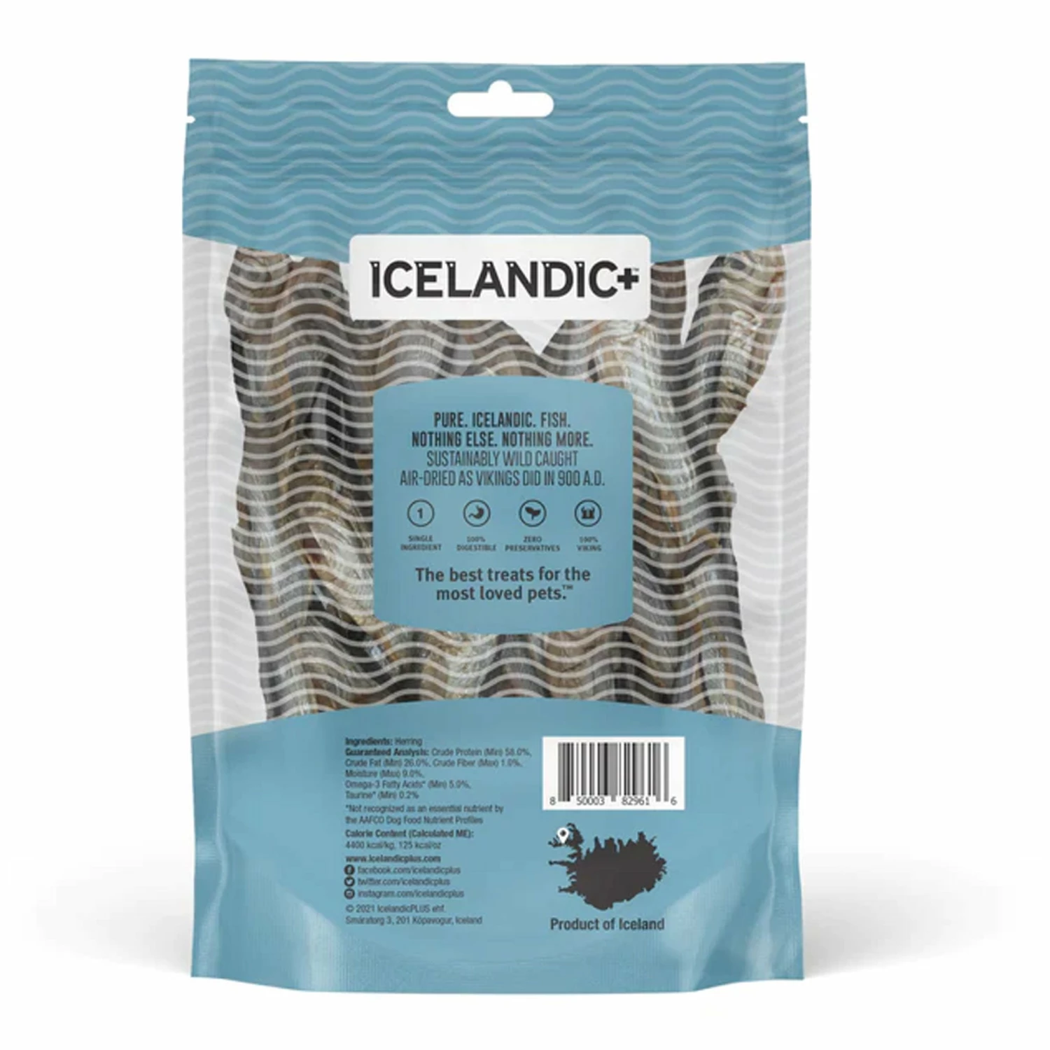 Icelandic+ Whole Dog Herring 3 Oz - Image 2