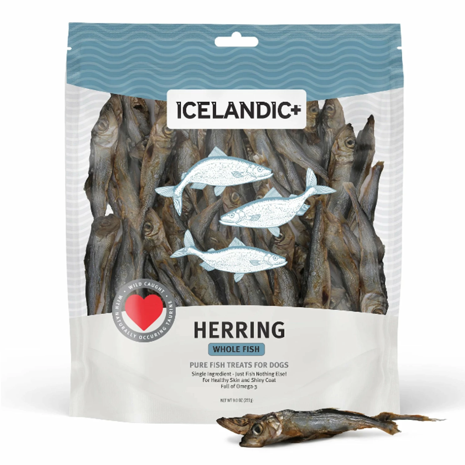 Icelandic+ Whole Dog Herring 3 Oz