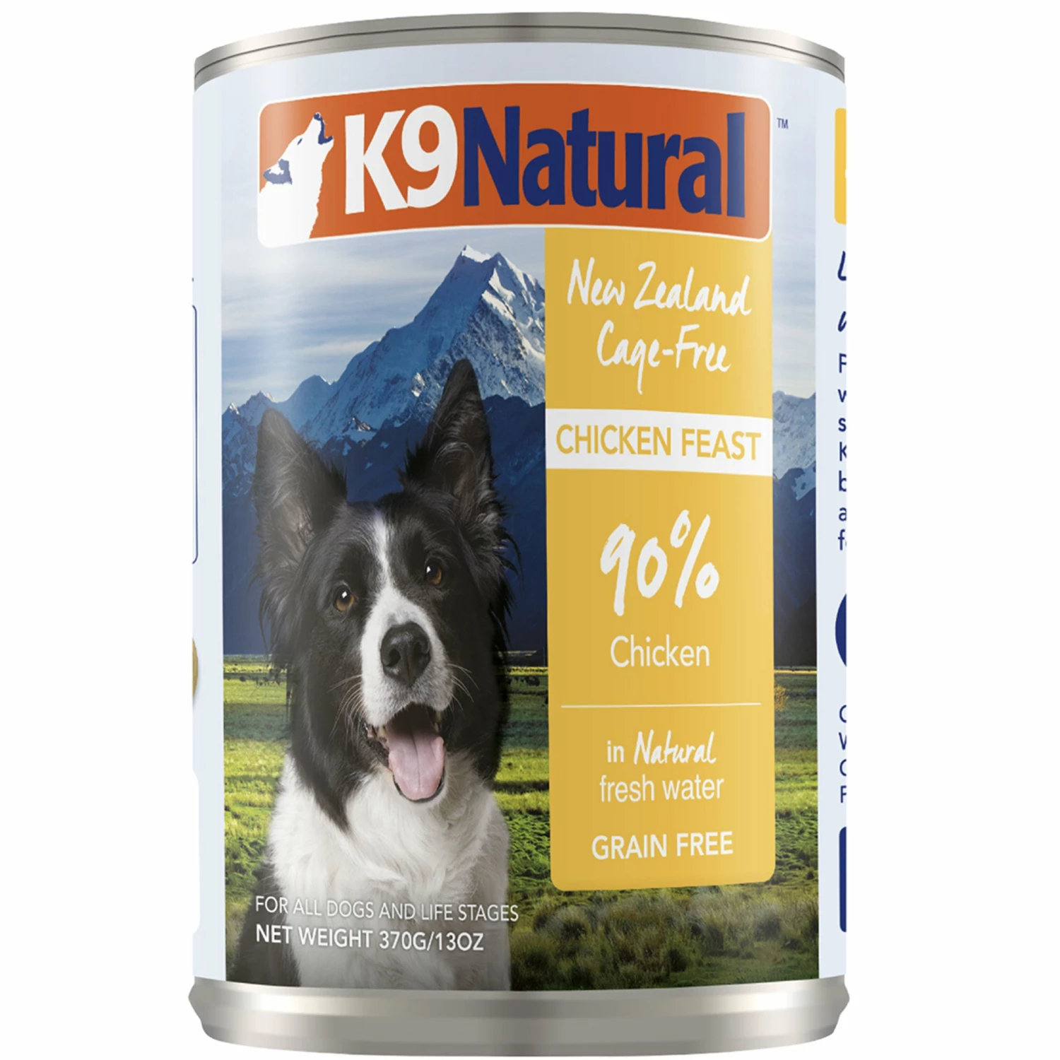K9 Natural Canned Chicken Feast Dog Food 13oz 12-Pack - Image 2