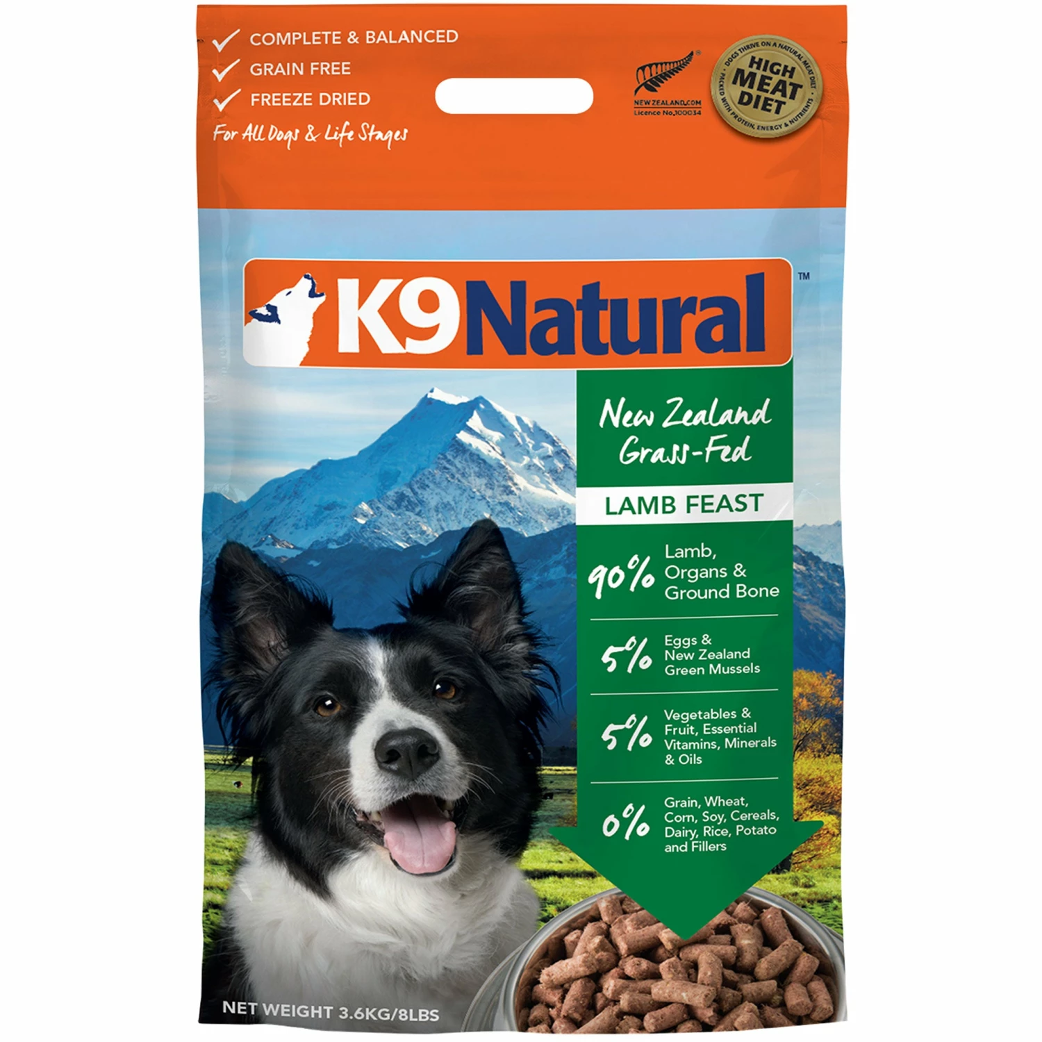 K9 Natural Freeze-Dried Lamb Dog Food - Image 5
