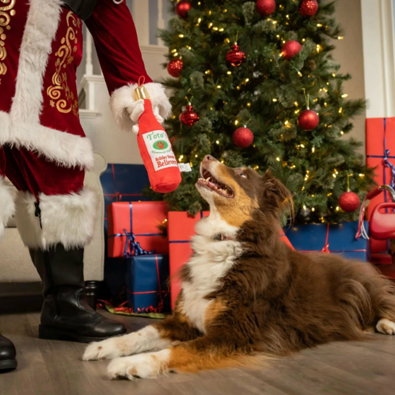 Lulubelles Toto's Holiday Stress Reliever Dog Toy - Image 2