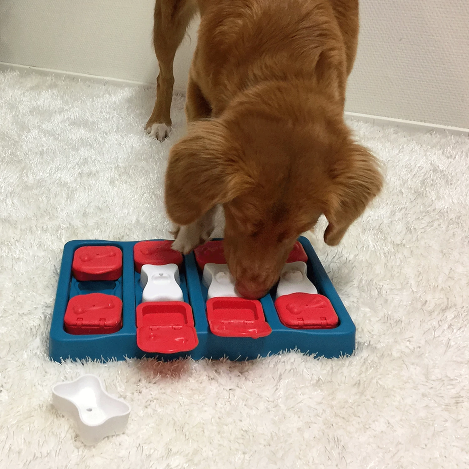 Nina Ottosson Intermediate Brick Dog Puzzle - Image 3