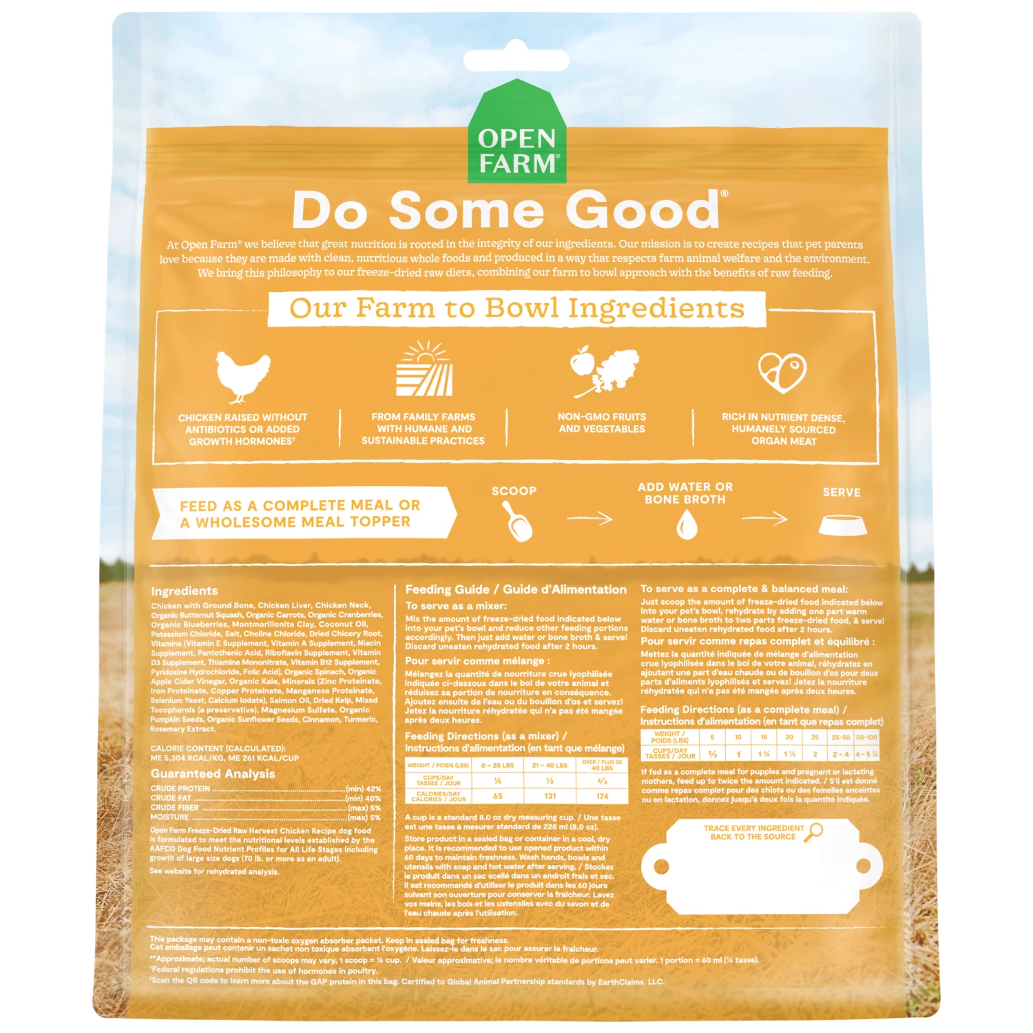 Open Farm Freeze-Dried Morsels Dog Chicken 22 Oz - Image 2