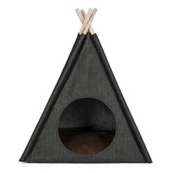 P.L.A.Y. Teepee Tent Urban Denim Dog And Cat Bed