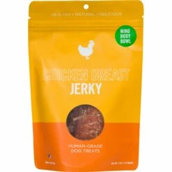 MIND BODY BOWL Smoked Chicken Jerky Dog Treats - 4oz