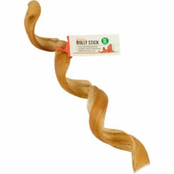 MIND BODY BOWL 7-9" Spiral Bully Stick Dog Chew