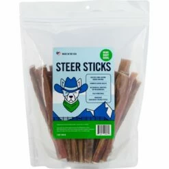 MIND BODY BOWL Steer Sticks Dog Chews - 1lb Pack