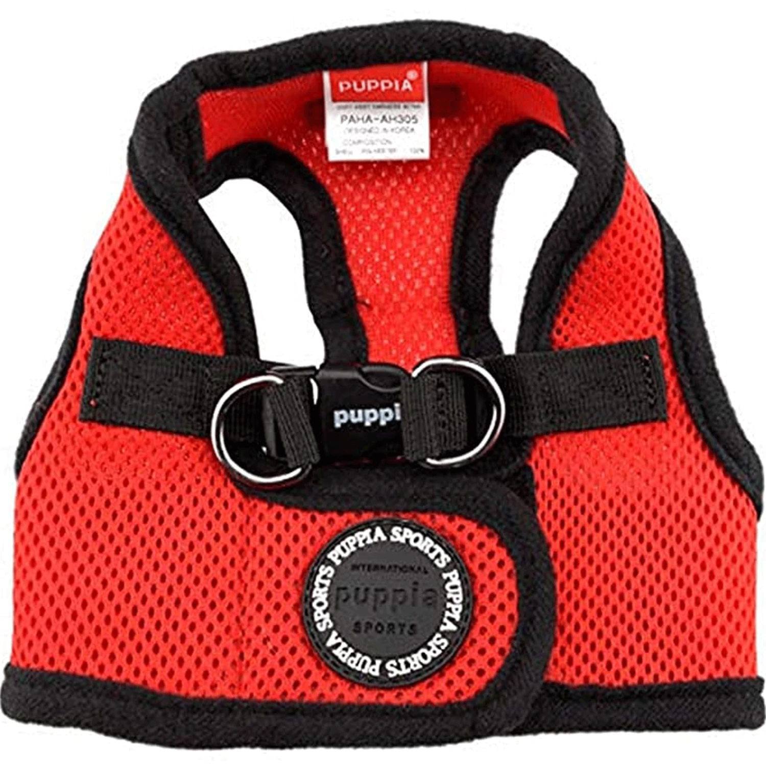 Puppia Red Soft Step-In Harness Vest B - Image 4