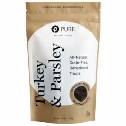 Pure Dehydrated Treat Dog Turkey & Parsley 2.5 Oz