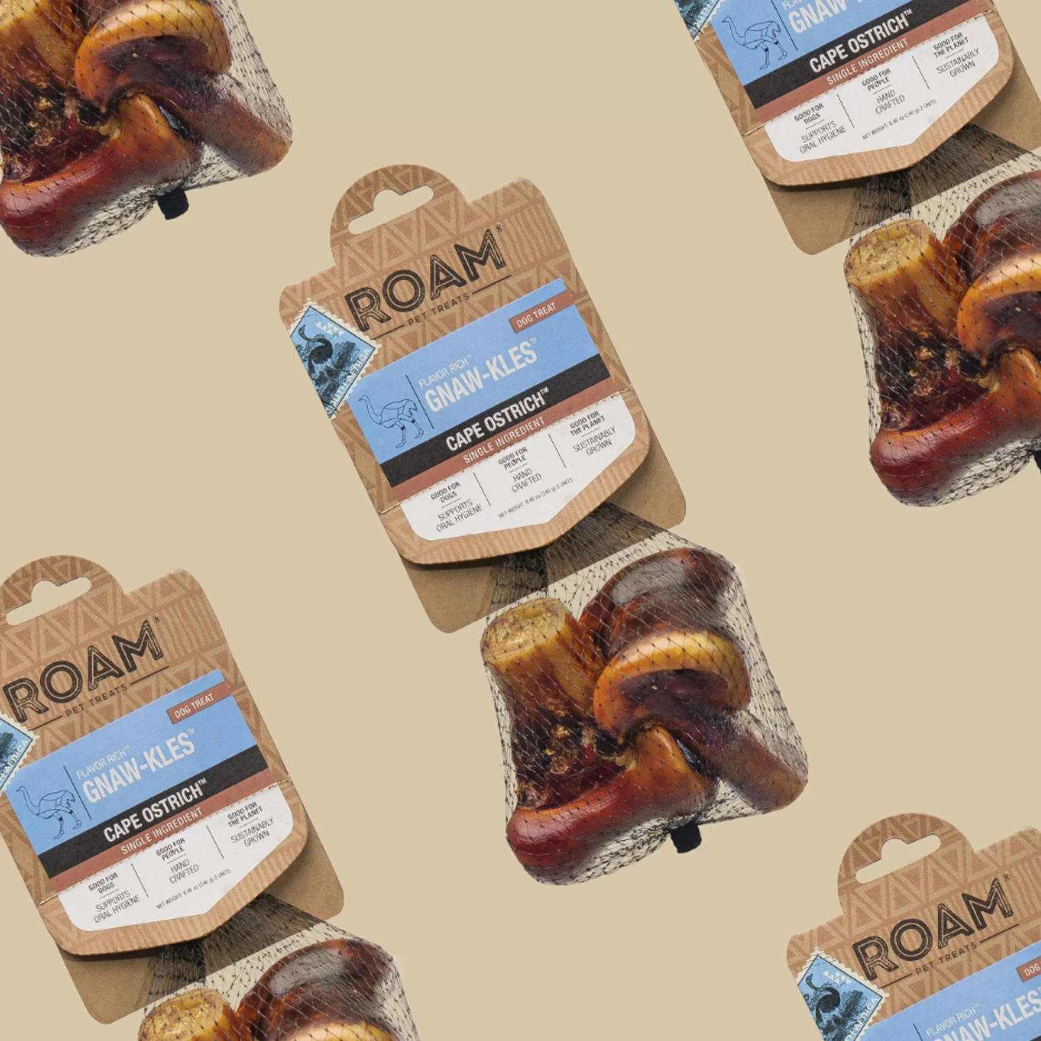 ROAM Gnaw-kles Dog Ostrich - Image 3