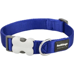 Red Dingo Dark Blue Bucklebone Classic Dog Collar