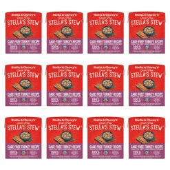 Stella & Chewy's Cage-Free Turkey Recipe Dog Stew 11oz 12-Pack
