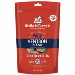 Stella & Chewy's Venison Blend Freeze-Dried Dinner Patties Dog Food - 14oz