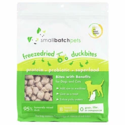 SmallBatch Freeze-Dried Duck Bites Dog & Cat Treats - 7oz
