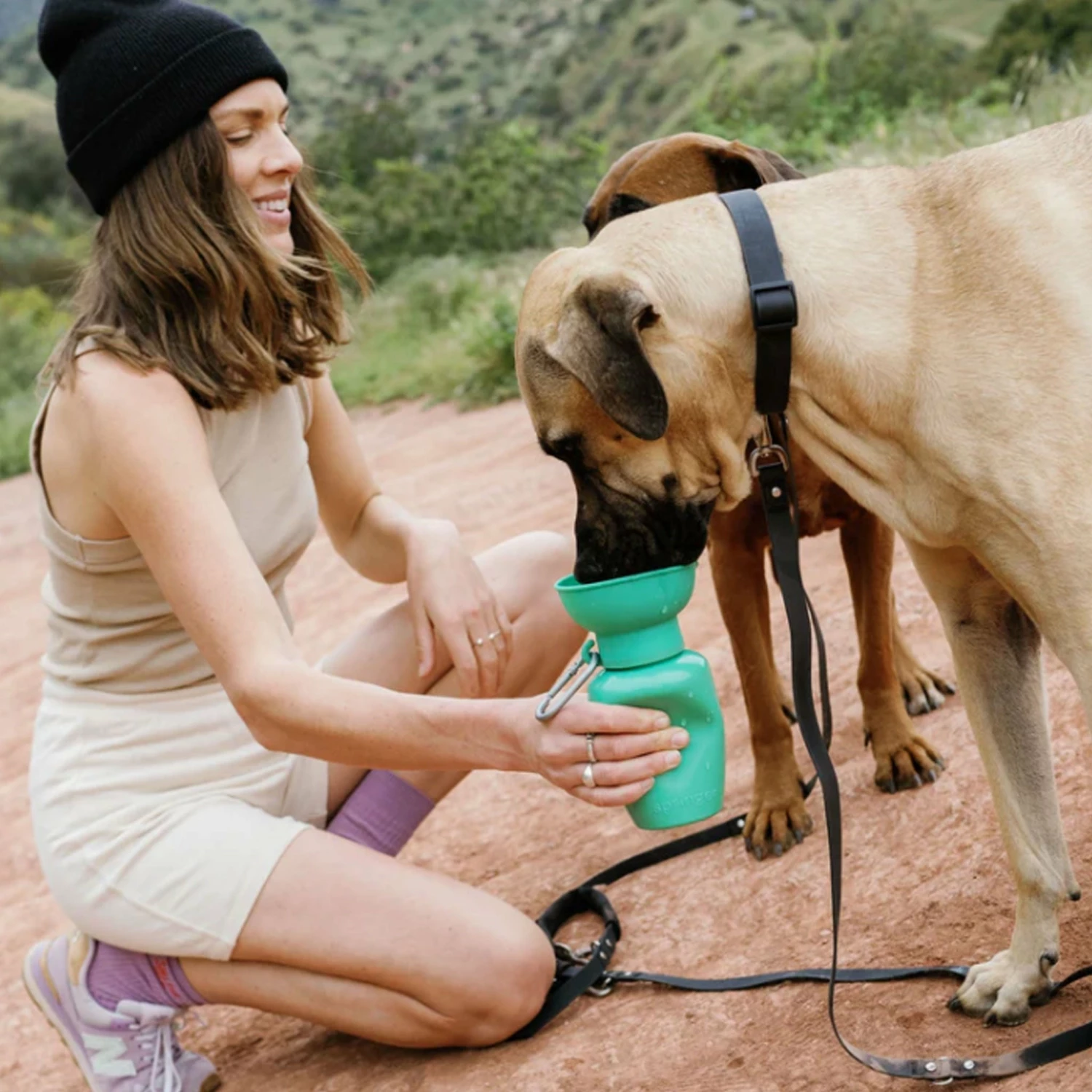 Springer Flip Travel Bottle 20 Oz - Green - Image 3