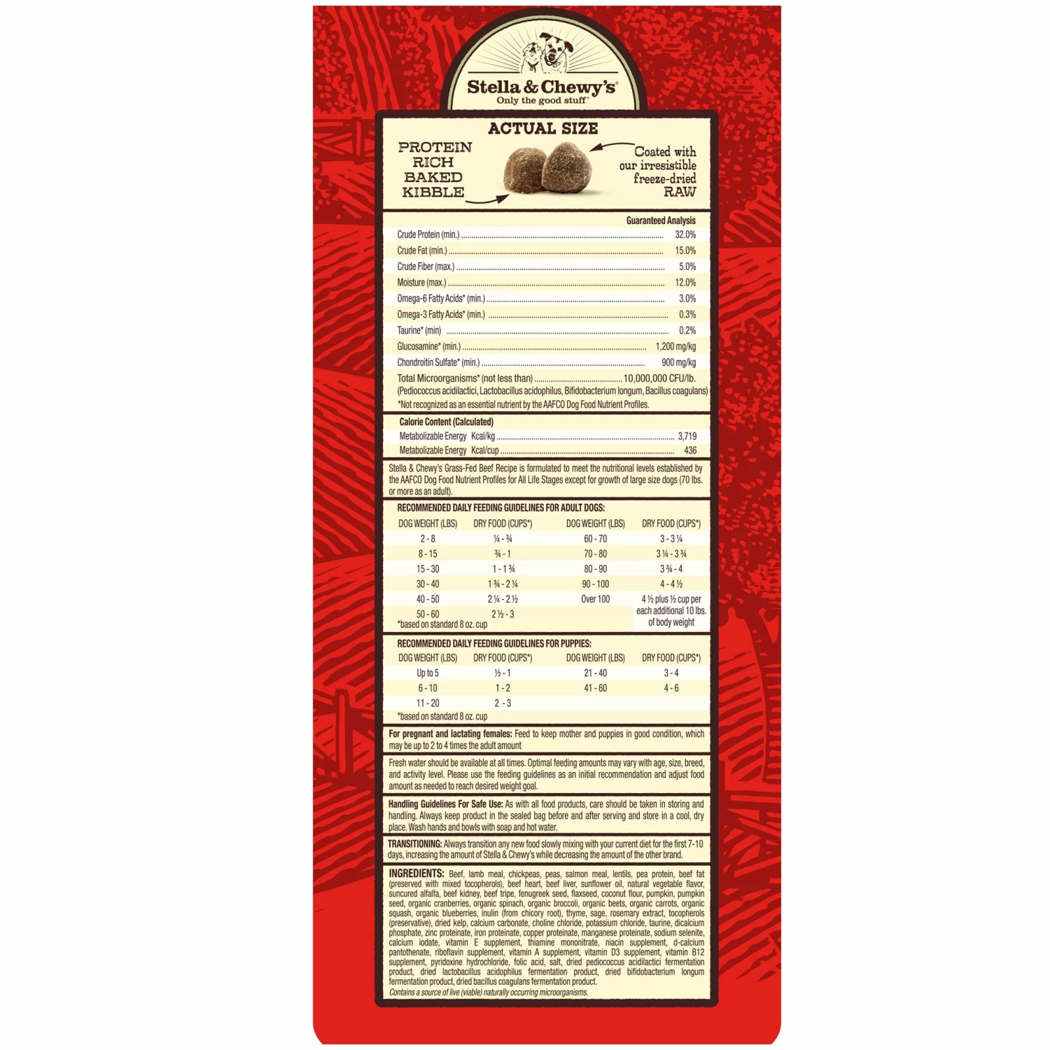 Stella & Chewy's Raw Coated Beef Dog Food - Image 3