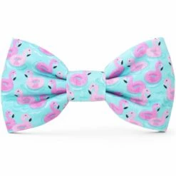 The Foggy Dog Bowtie - Flamingo Floaties