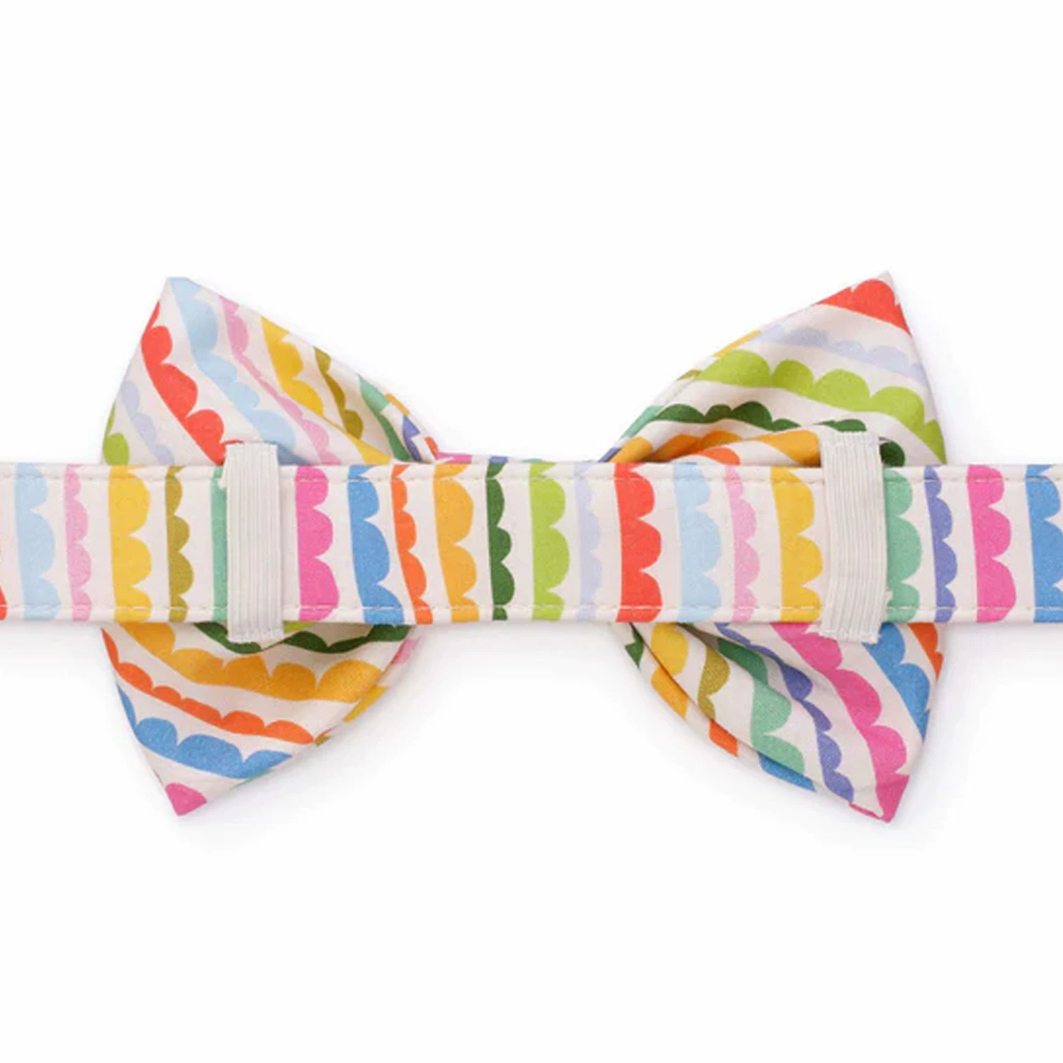 The Foggy Dog Bowtie - Scallop Stripe - Image 2