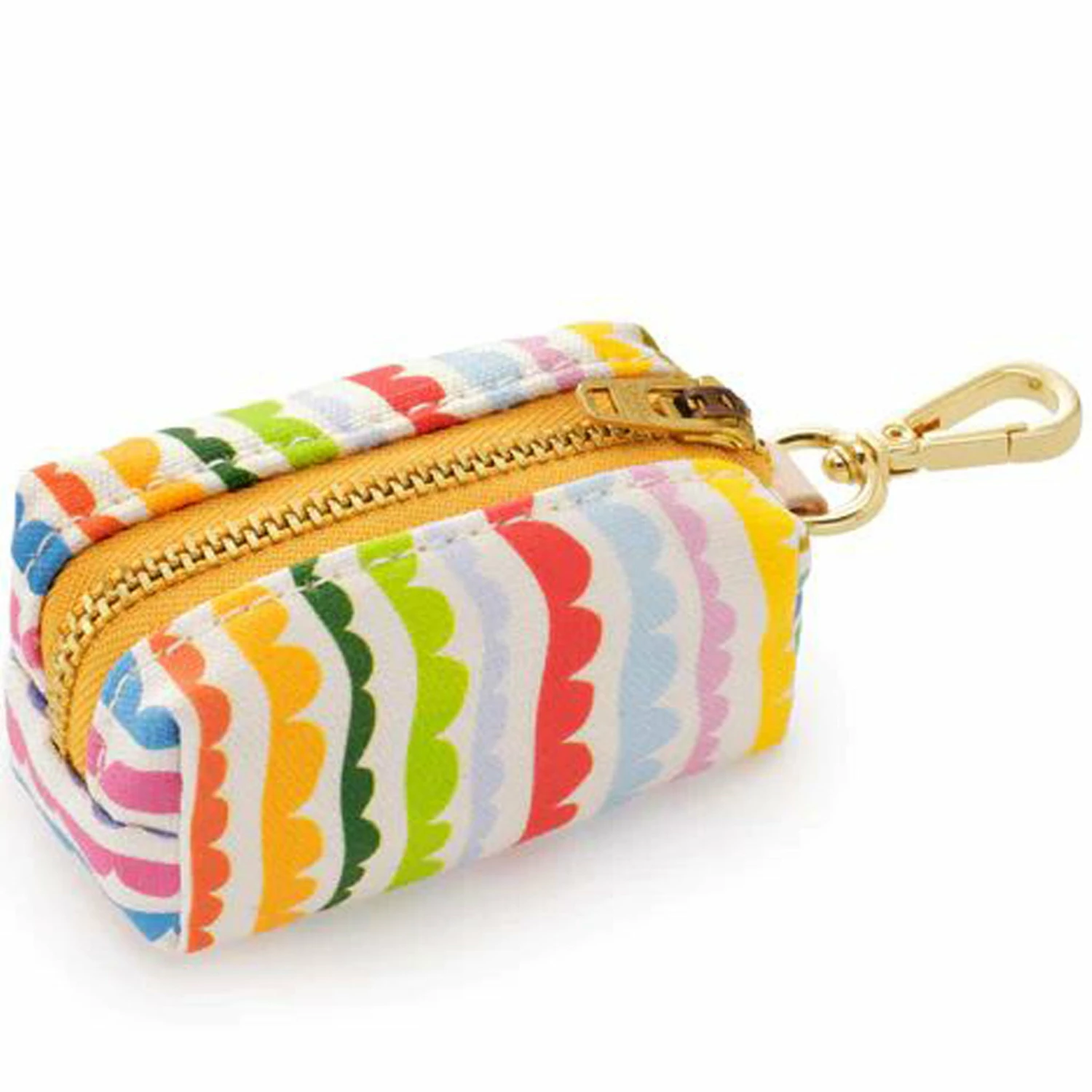 The Foggy Dog Leash Waste Bag - Scallop Stripe - Image 2