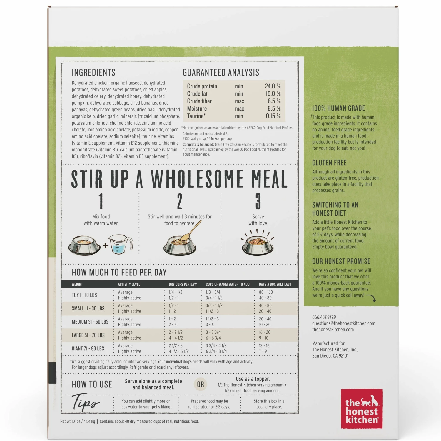 The Honest Kitchen Grain-Free Chicken Dog Food - Image 2