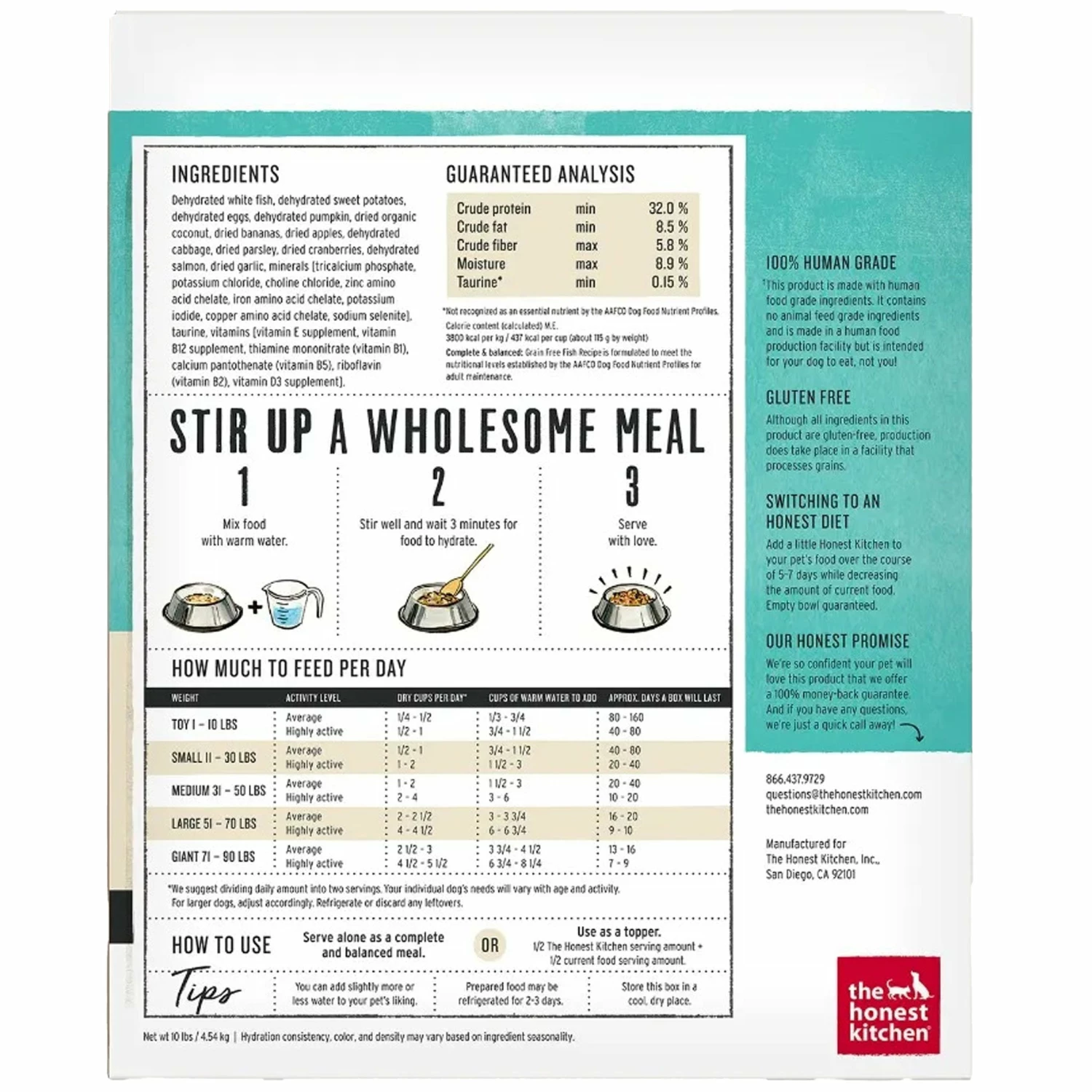 The Honest Kitchen Grain-Free Fish Dog Food - Image 2