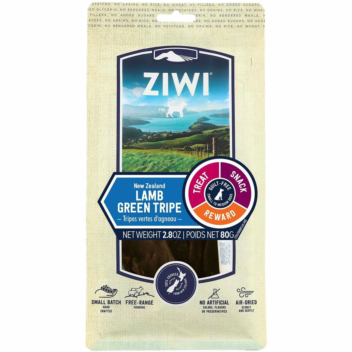 Ziwi Lamb Green Tripe Dog Chew - 2.8oz