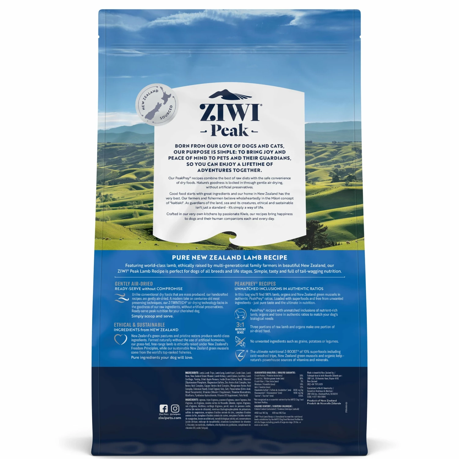ZIWI Air-Dried Lamb Dog Food - Image 2