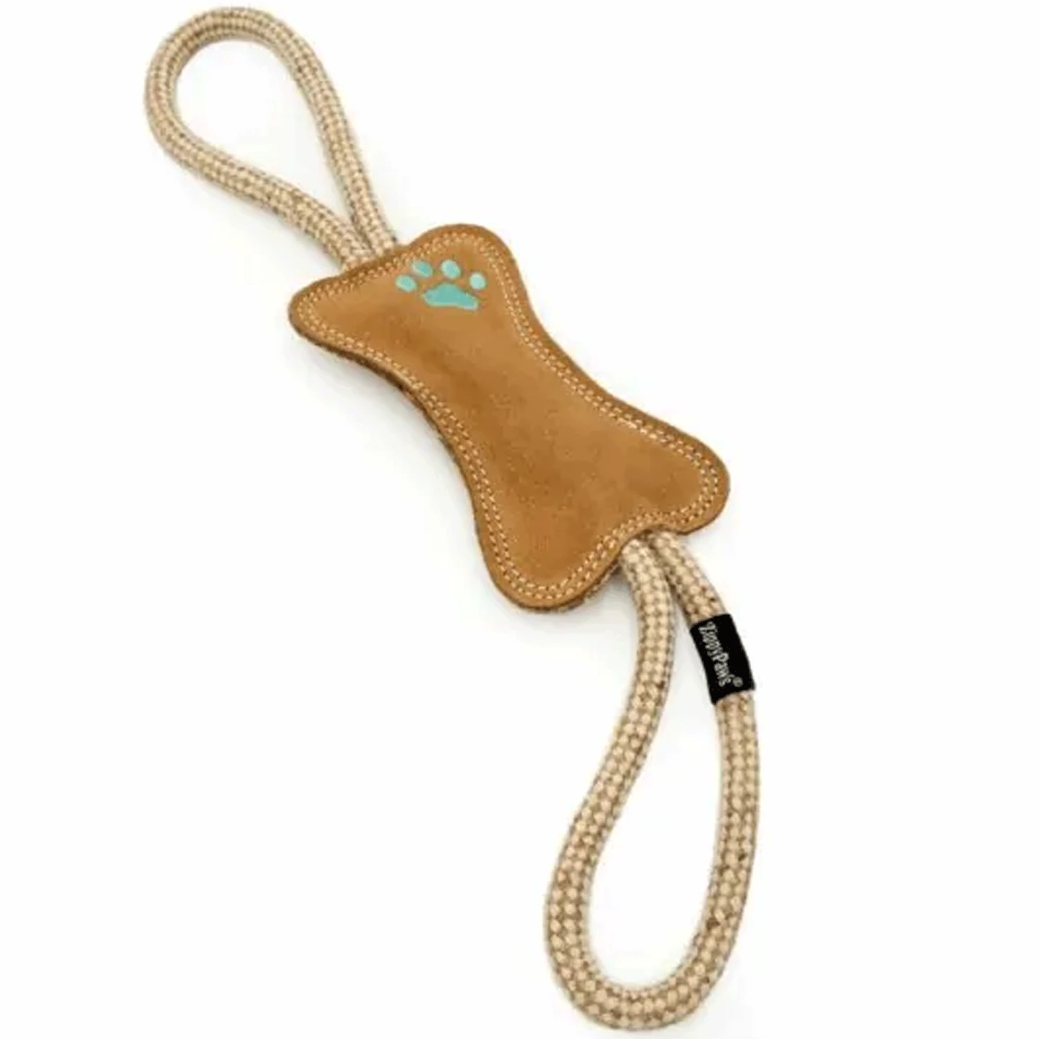 Zippy Paws EcoZippy Jute RopeTugz Dog Toy - Image 2