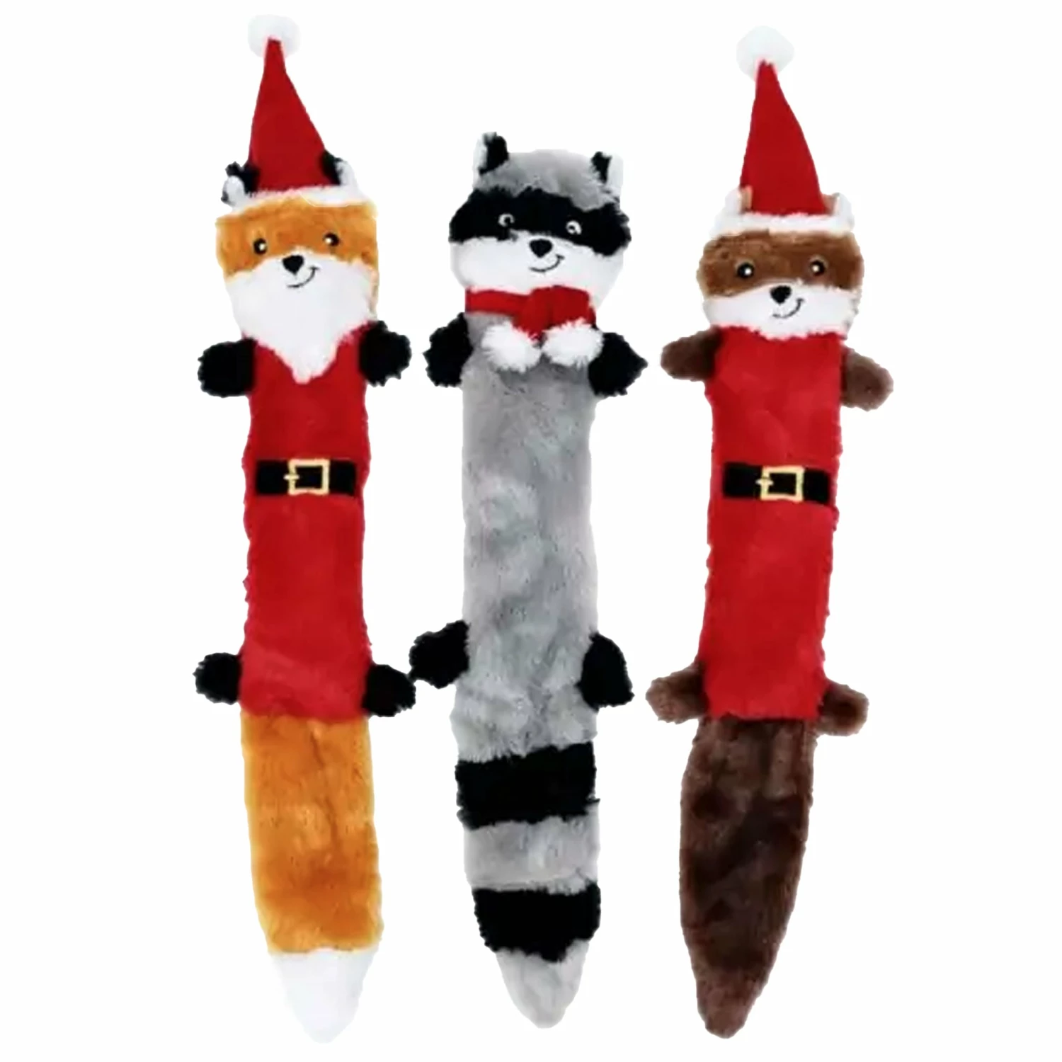 Zippy Paws Skinny Peltz Dog Toy - 3 Pack