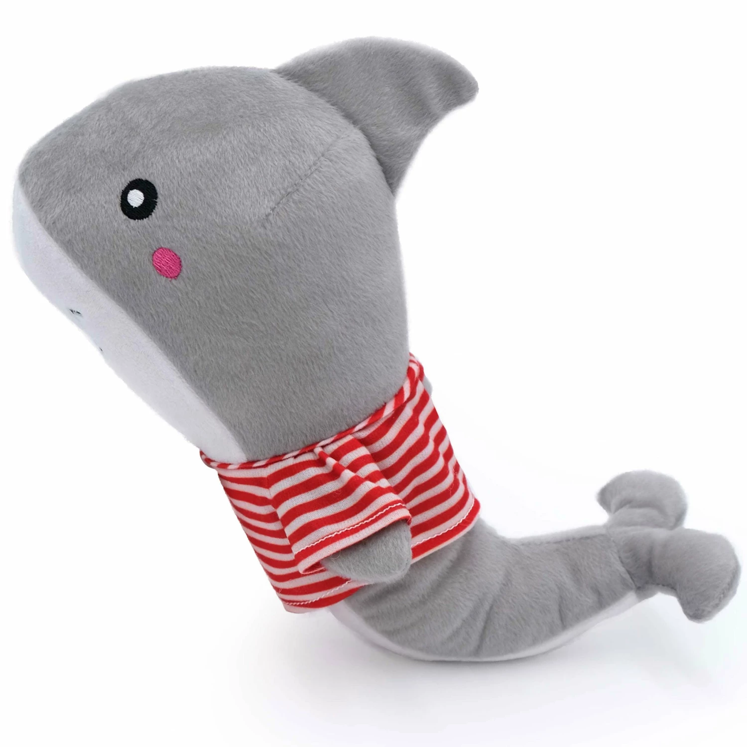 Zippy Paws Shelby Shark Dog Toy - Image 2