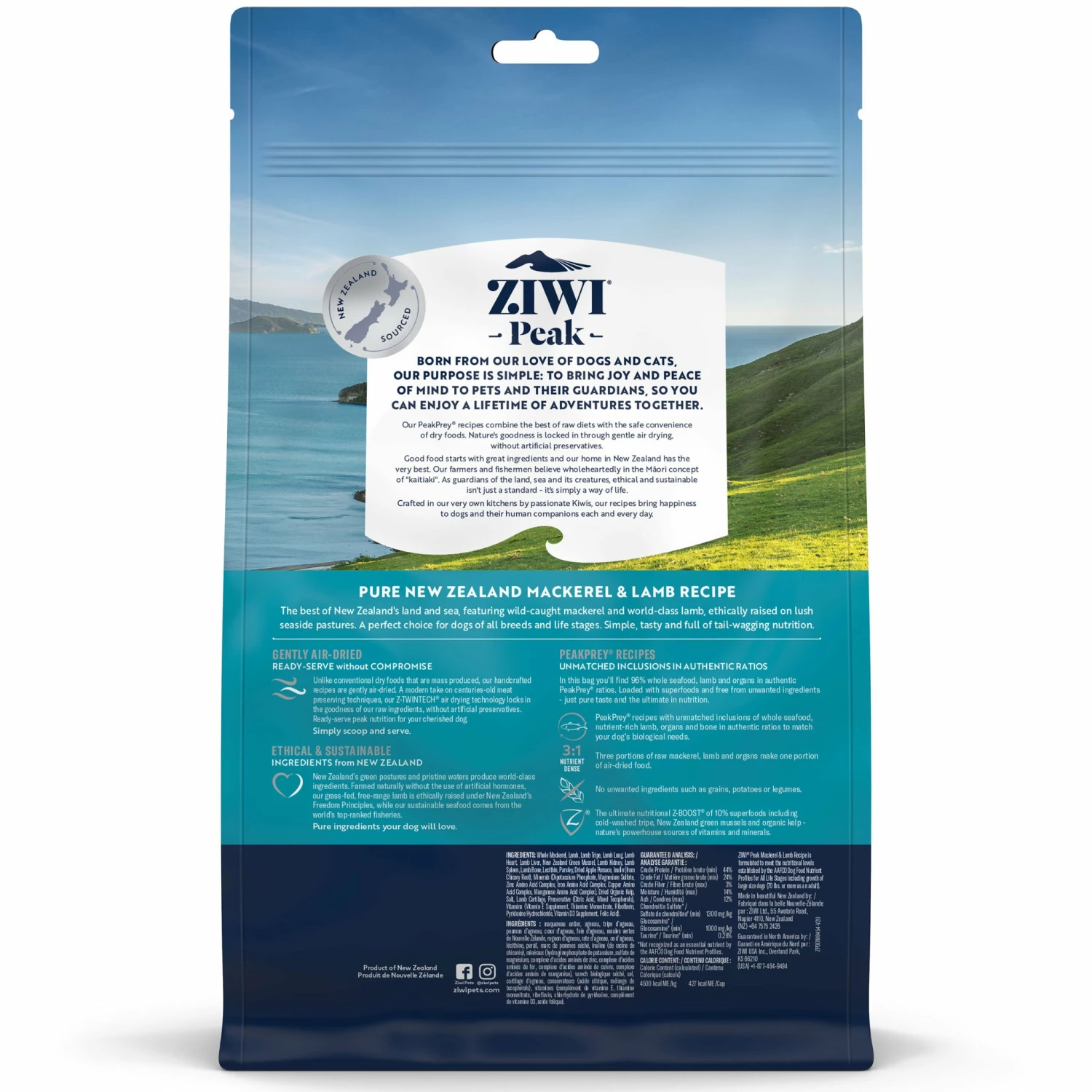 Ziwi Air-Dried Mackerel & Lamb Dog Food - Image 8