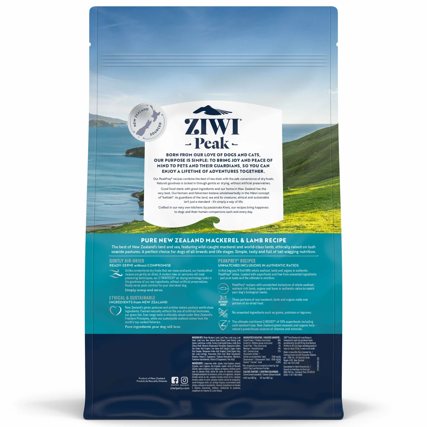 Ziwi Air-Dried Mackerel & Lamb Dog Food - Image 6