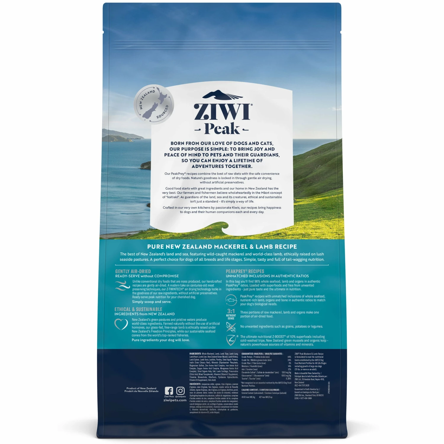 Ziwi Air-Dried Mackerel & Lamb Dog Food - Image 4