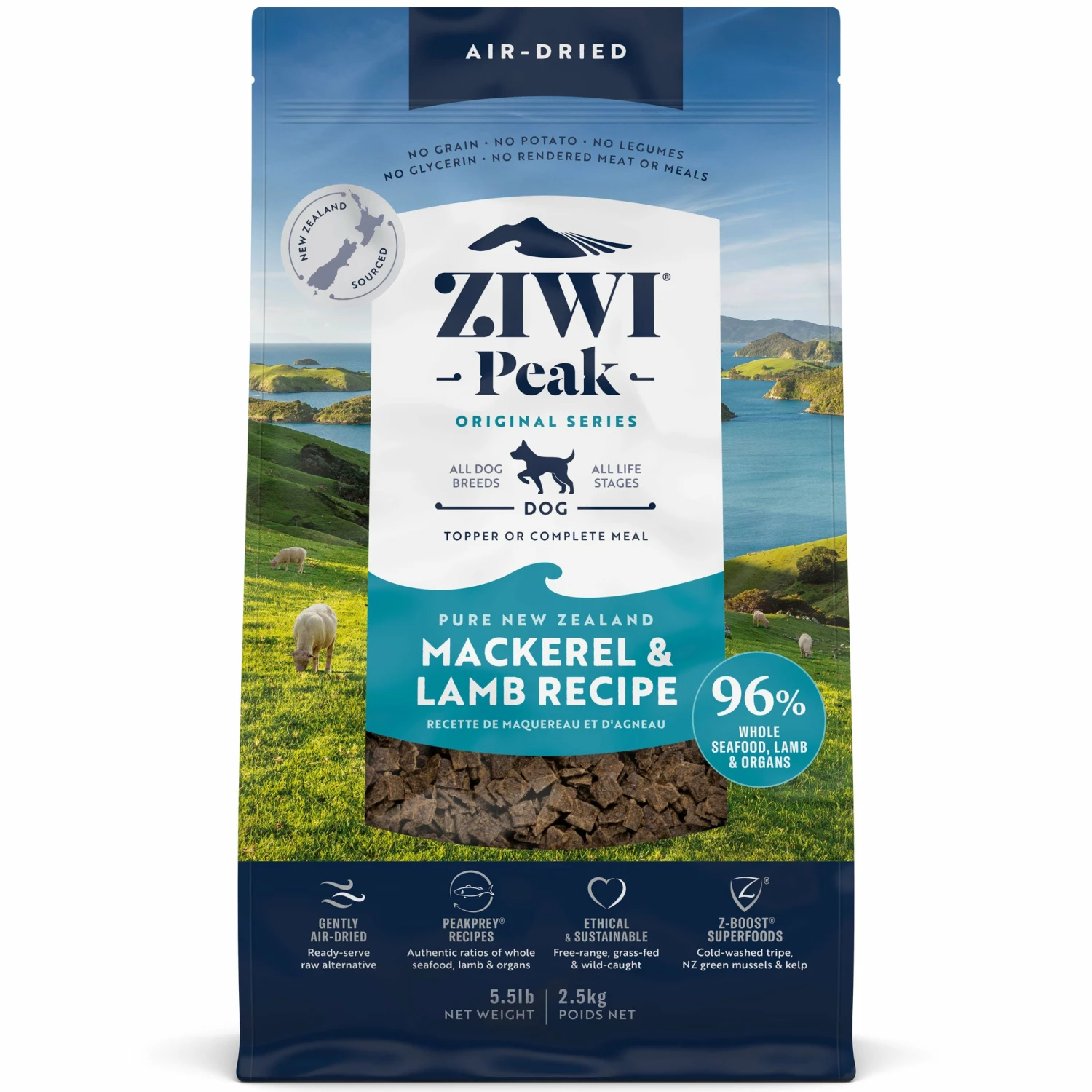 Ziwi Air-Dried Mackerel & Lamb Dog Food - Image 3