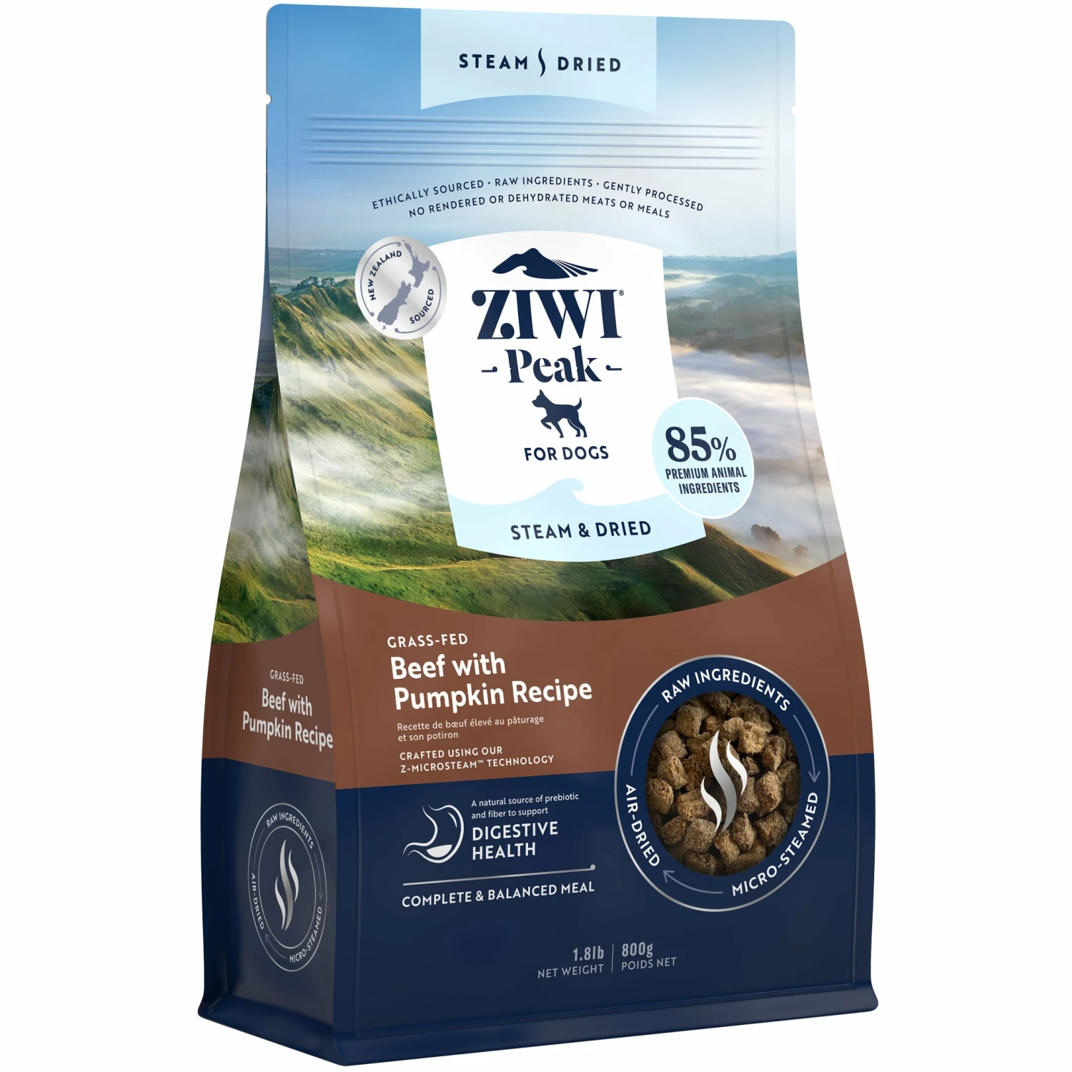 Ziwi Peak Steam & Dried Beef Dog Food - Image 2
