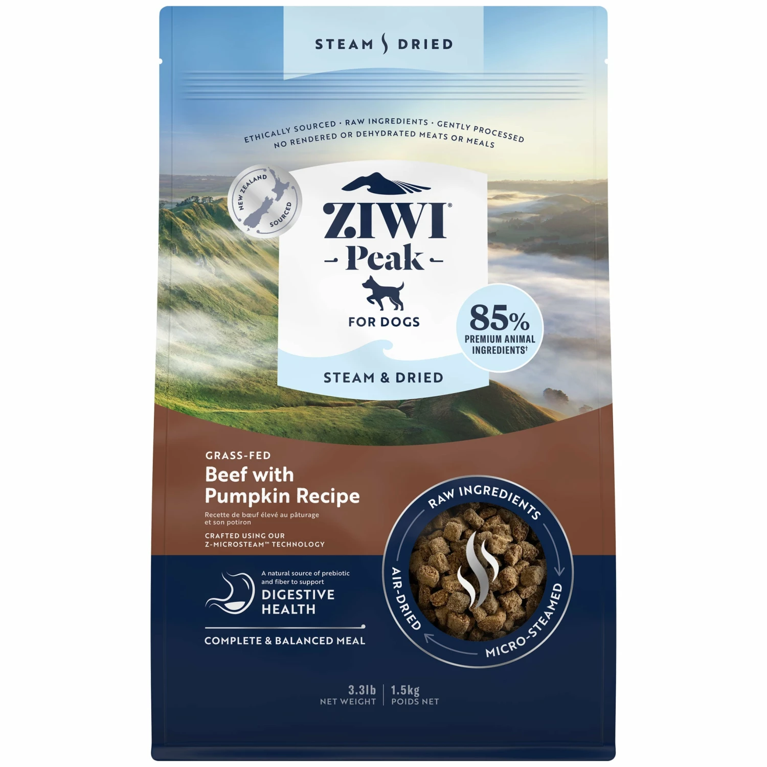 Ziwi Peak Steam & Dried Beef Dog Food - Image 4