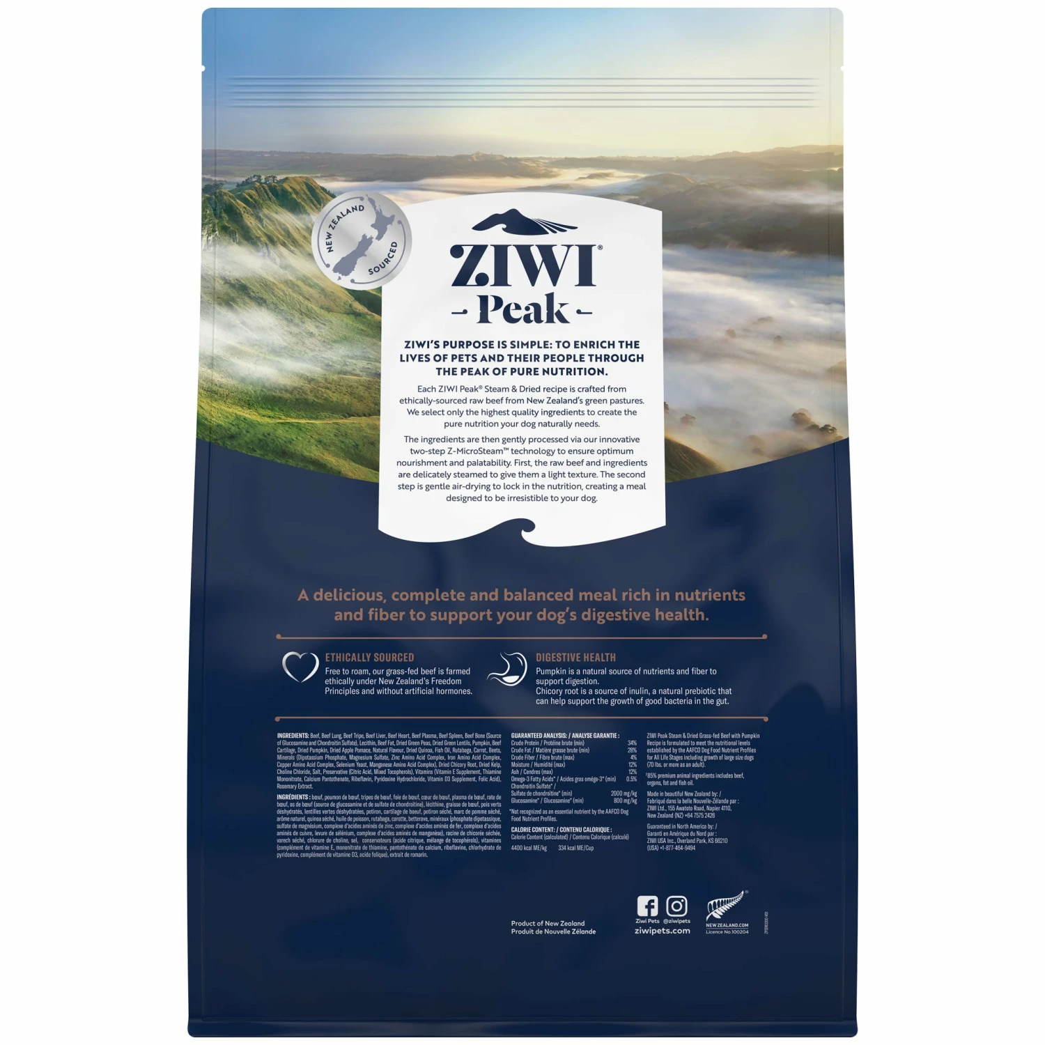 Ziwi Peak Steam & Dried Beef Dog Food - Image 7